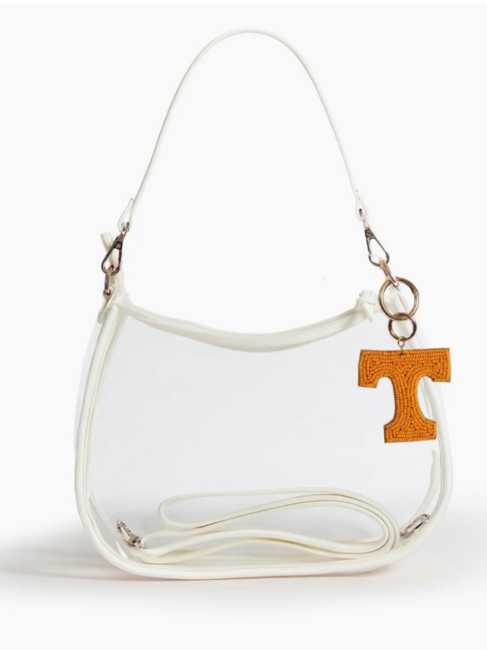 Tennessee Volunteers Clear Purse with Beaded Charm Tennessee Volunteers Fan